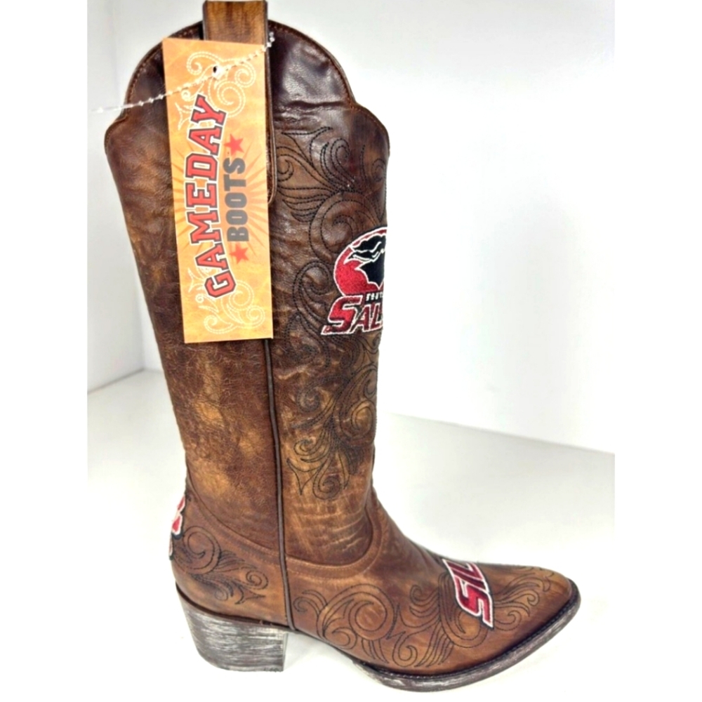 NWT Women's Southern Illinois University Salukis Gameday Boots - Picture 3 of 10